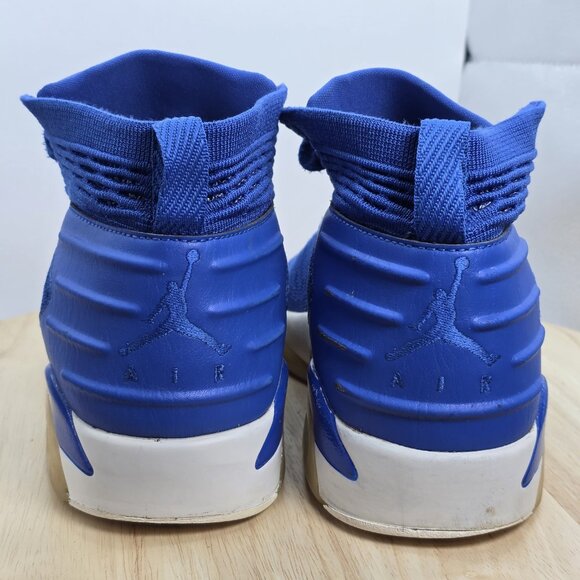 Size 9 - Jordan Flyknit Elevation 23 Game Royal 2018 AJ8207-401 - Picture 6 of 13